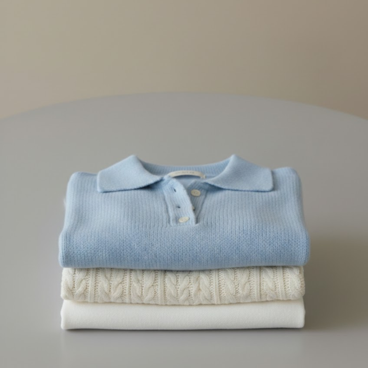 Olivia | Soft Knit Sweater with Collar
