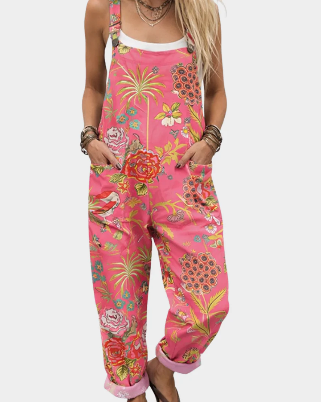 Printed overall/Jumpsuits
