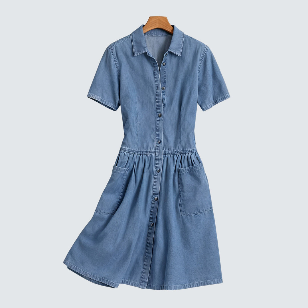 Emma | Everyday Denim-Inspired Dress