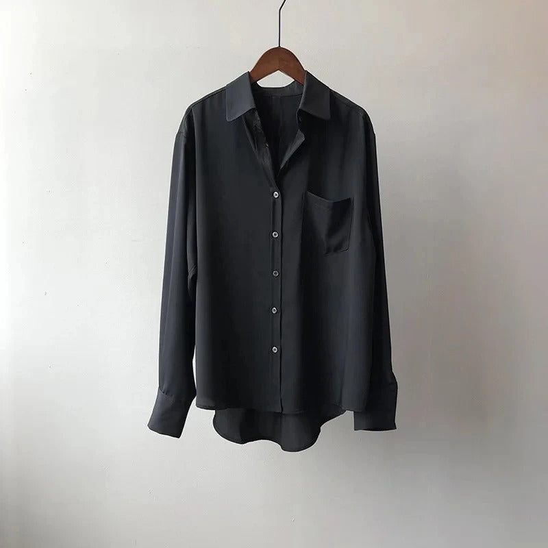 ELLIE - TIMELESS ELEGANCE IN SILK BLOUSE