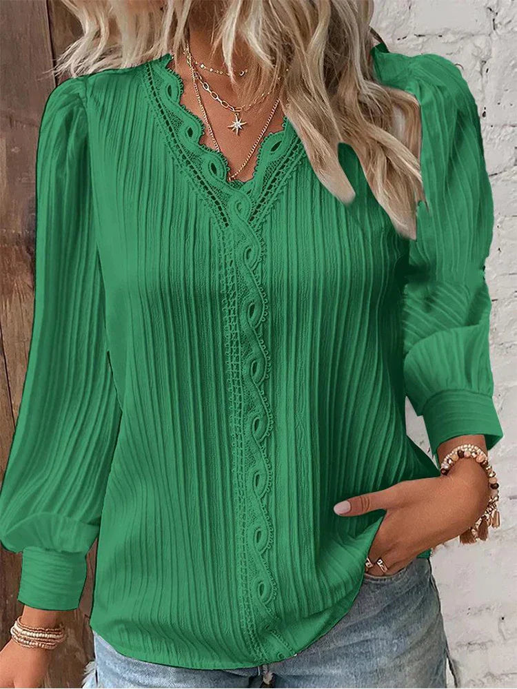 Maison™ | Long Sleeve Casual Blouse