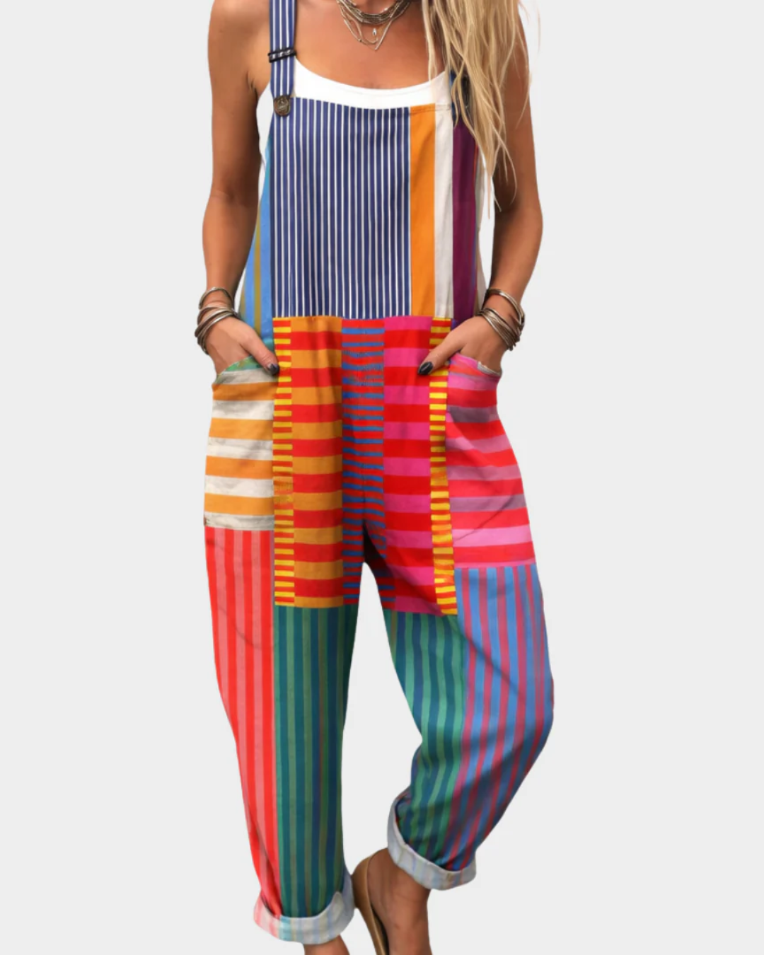 Printed overall/Jumpsuits