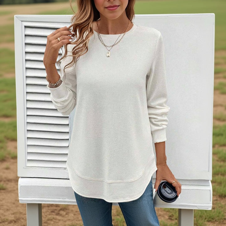 Maison™ | Round Neck Long-Sleeve Top