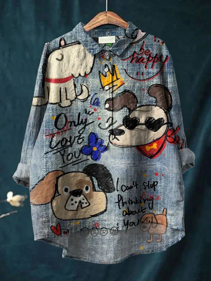 Maison™ | Woman's Unique Artistic Print Shirt