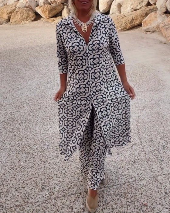 SARI - BUTTON-FRONT SET