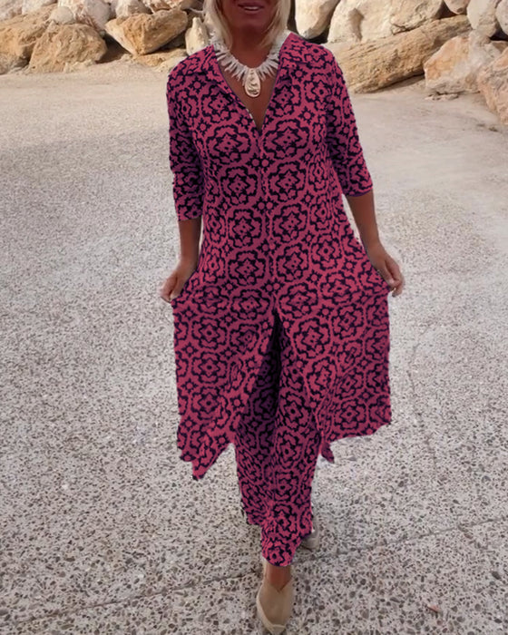 SARI - BUTTON-FRONT SET