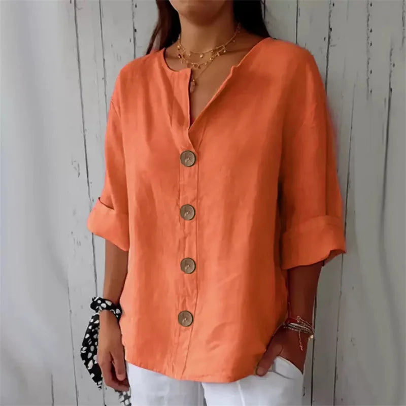Maison™ | Relaxed Linen Blouse