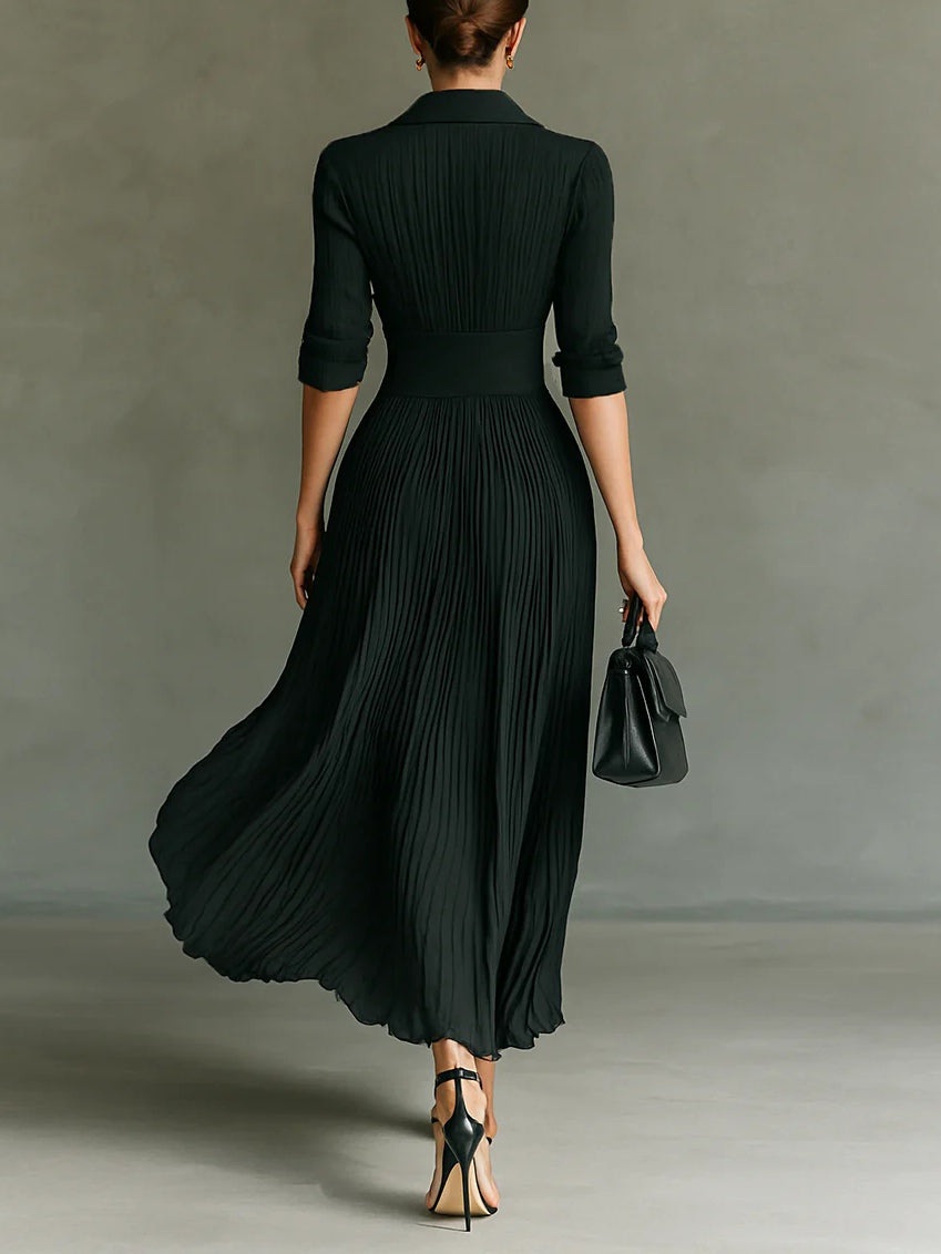 Maéline - Chic Fitted Waist Dress