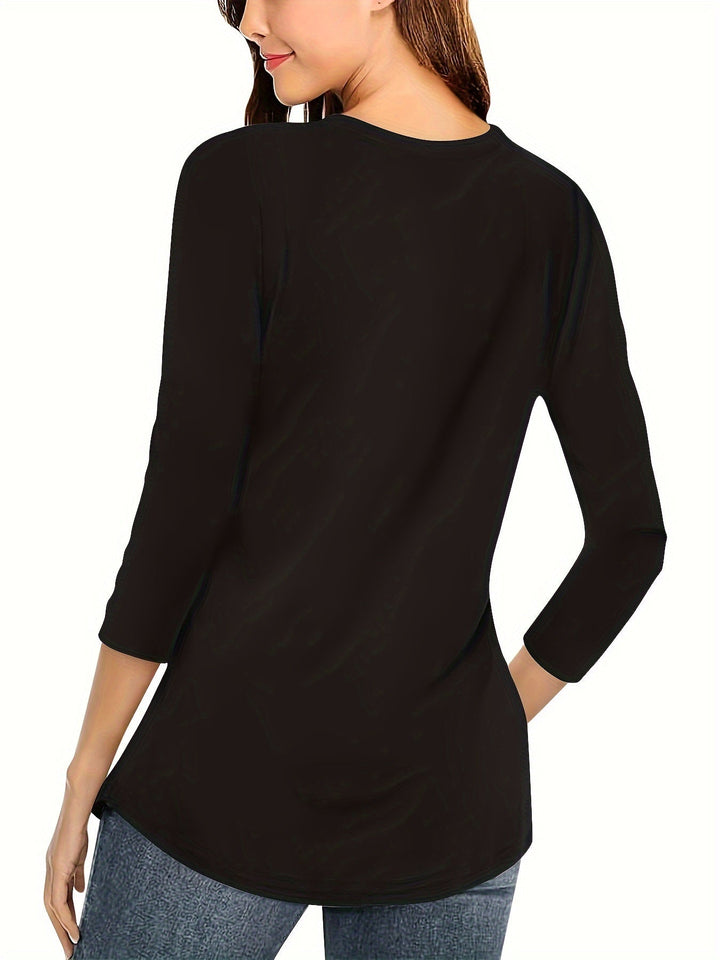Maison™ | Classic V-Neck Top