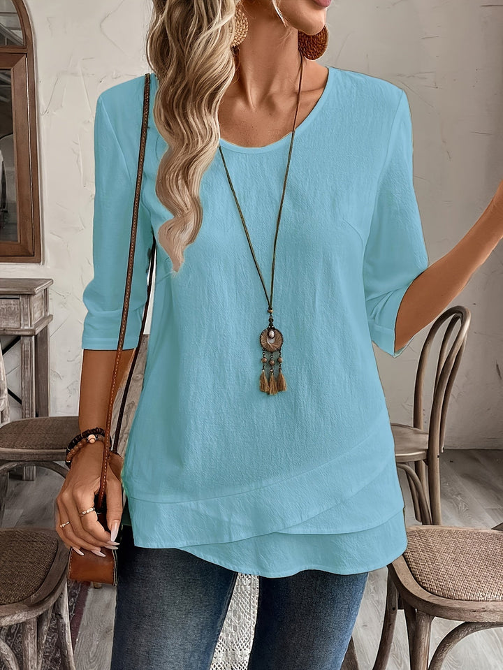 Maison™ | Flowy Layered Blouse