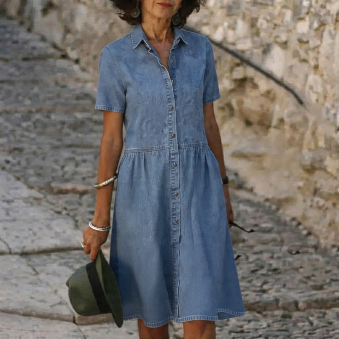Emma | Everyday Denim-Inspired Dress